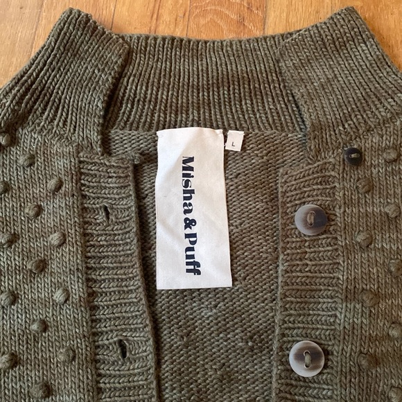 Misha And Puff Sweaters - SOLD *Misha & Puff cotton cardigan